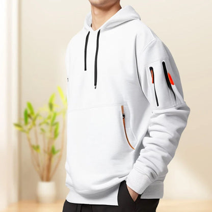 Men's Multi-pocket Casual Hoodie