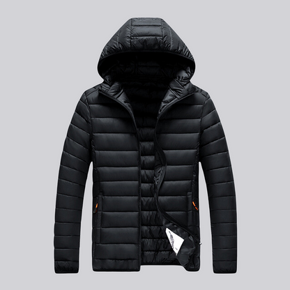 Glacier winter coat with hood