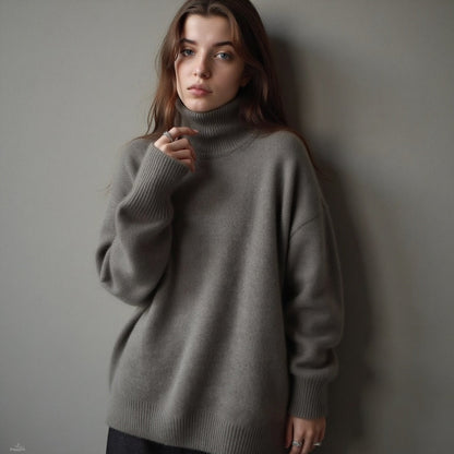 Nora | Gemütlicher Rollkragenpullover in Übergröße